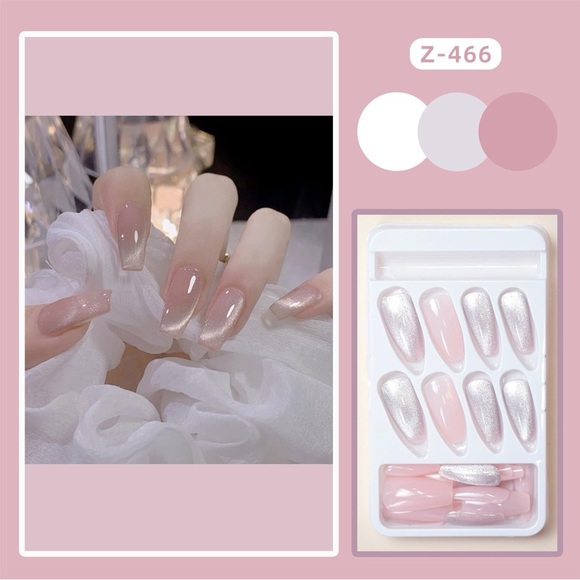 Buy 4get 1 free Beautiful Press-on Nails for women - Picture 1 of 5